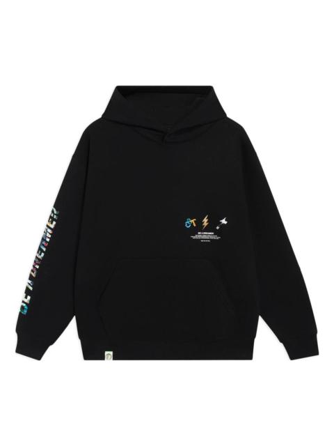 Li-Ning Way Of Wade Graphic Hoodie 'Black' AWDSI37-1