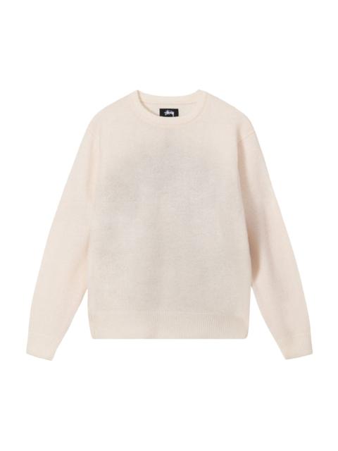 Stussy 8 Ball Spray Sweater 'Ivory'
