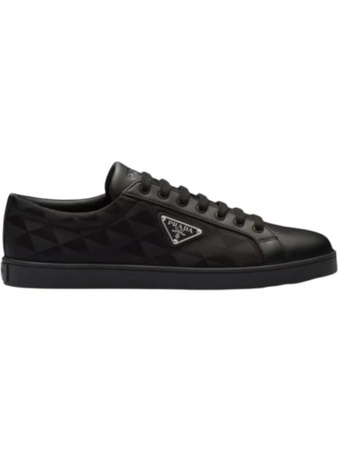 Prada Leather And Re-Nylon Sneakers Black (Women's)