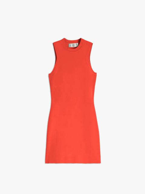 VB Body Mini Dress in Red-Orange