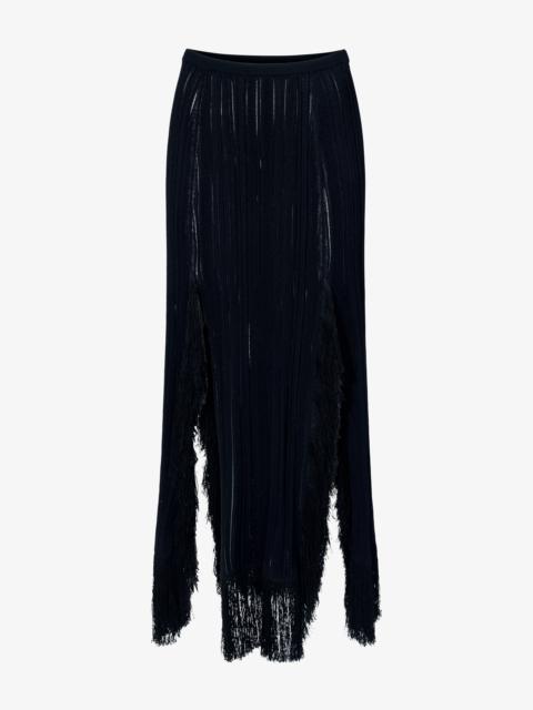 Alaina Skirt in Viscose Fringe Knit