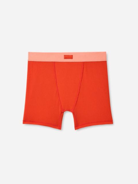 ® Women's Alexiah Boy Short Rib LENZINGu2122 ECOVEROu2122 Viscose Blend Bottoms in Lobster/petal