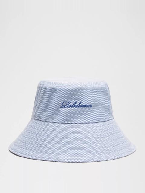 Two-Tone Canvas Bucket Hat