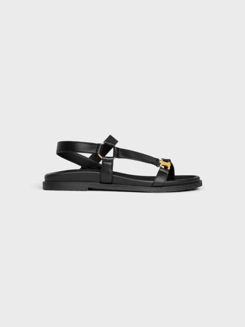 CELINE MAUD SANDAL WITH TRIOMPHE IN CALFSKIN