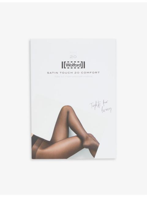 Satin Touch 20 brand-woven tights