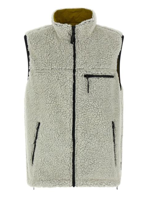 reversible sherpa vest
