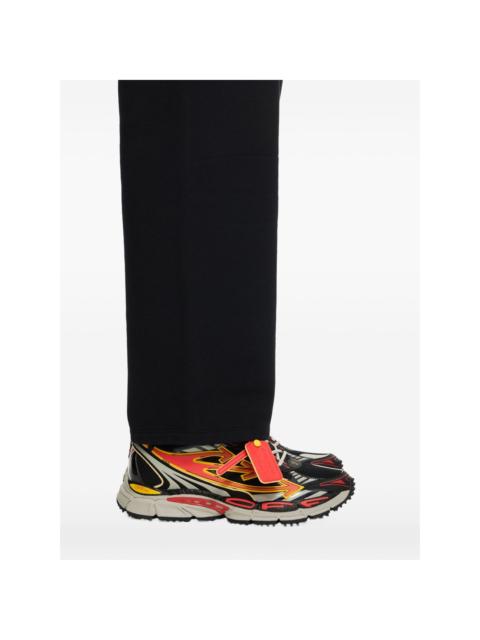 Be Right Back arrow zip-tie sneakers