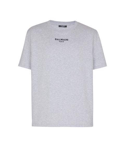 Embroidered Balmain Paris T-shirt