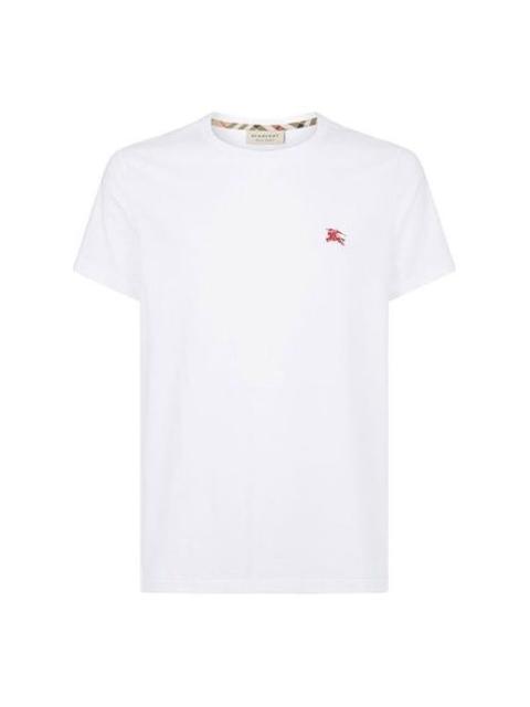 Burberry Logo Pattern Short Sleeve White 80038311