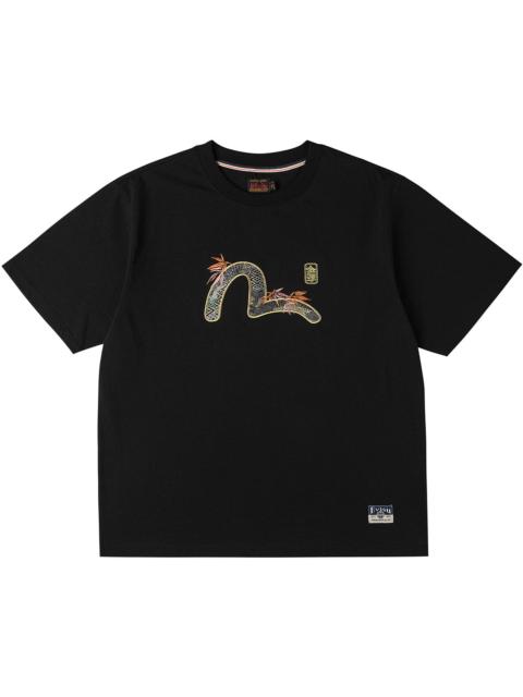Brocade Seagull Appliqué T-Shirt
