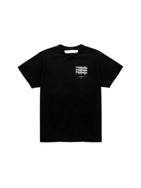 OFF-WHITE Industrial T-Shirt Black/Silver