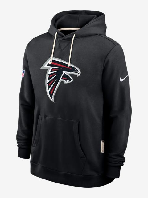 Atlanta Falcons Initial Home Sideline Men's Nike Dri-FIT NFL Pullover Hoodie