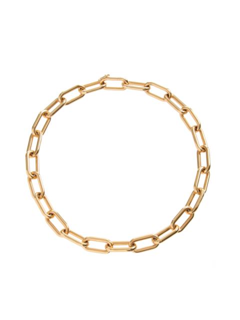 Small Chain Necklace in 18K Yellow Gold with Small Chains