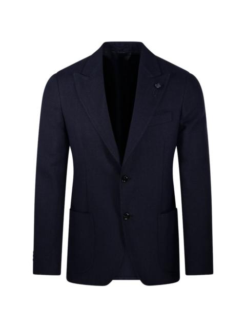 single-breasted blazer