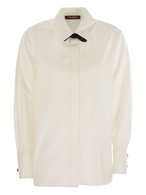 bow-embellishment shirt