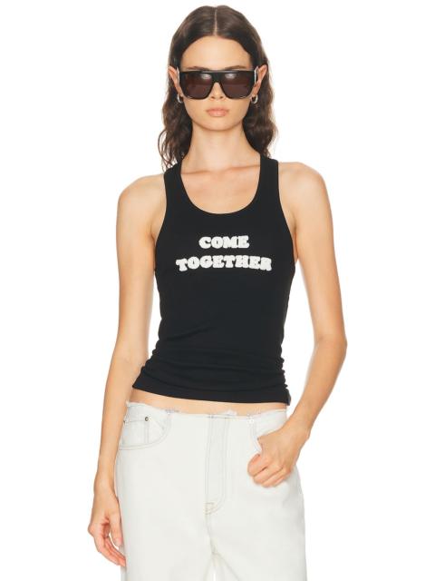 Come Together Slogan Tank Top