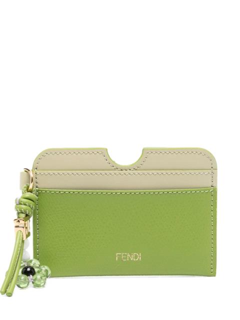 Fendi FF Diamonds Flower-detail Card Holder