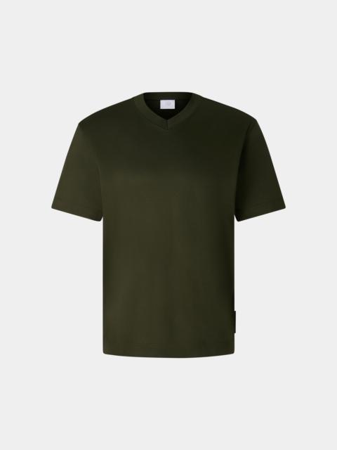 T-shirt Tiam in Olive green