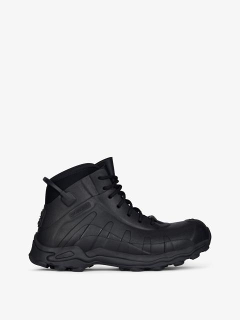 BOGS LACE UP BOOTS IN RUBBER AND NEOPRENE