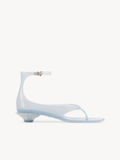 CHLOÉ JELLY HEELED SANDAL