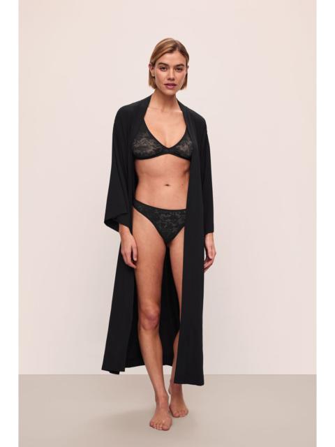 Soft Stretch Recycled Lace Plunge Bralette