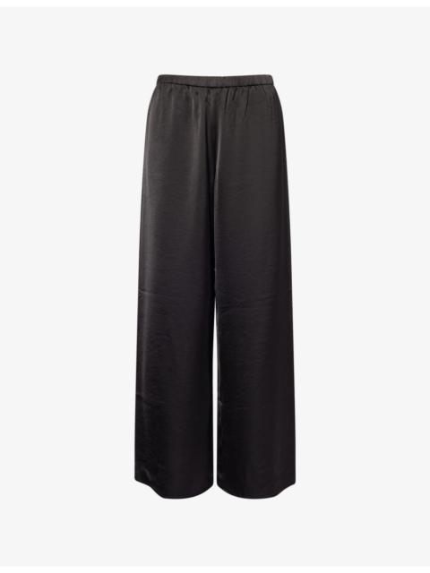 Demi Wide-Leg Woven Trousers