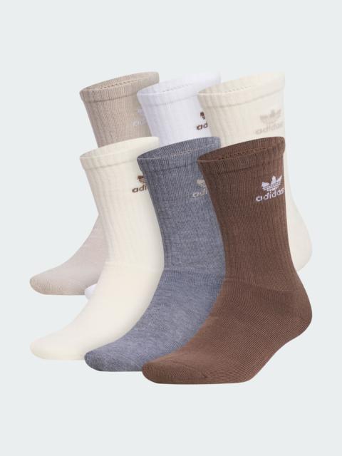 Trefoil Crew Socks 6 Pairs