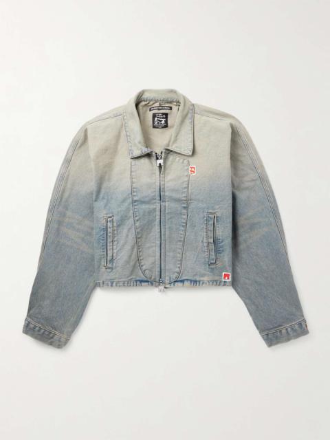 Fathers Garden Logo-Appliquéd Denim Jacket