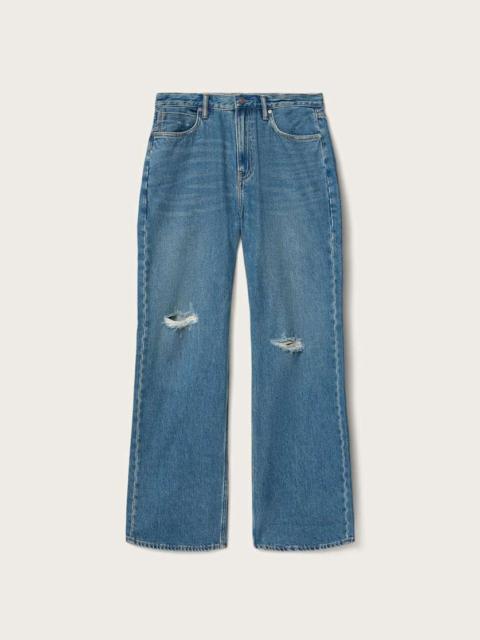 LENNY LOOSE FIT WIDE LEG DENIM JEANS