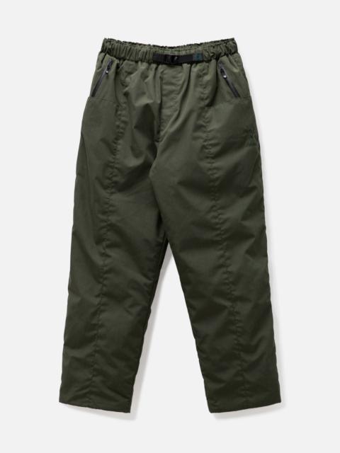 SOUTH2 WEST8 X NANGA BELTED C.S. DOWN PANTS