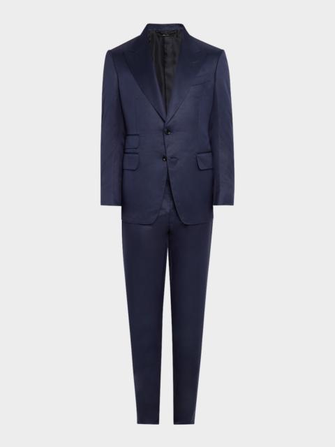 Men's Shelton Silk Twill Suit