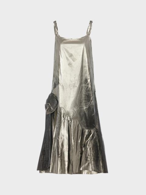 Foiled Midi Dress
