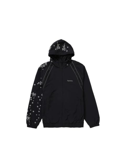 Supreme AOI Glow-in-the-Dark Track Jacket Black