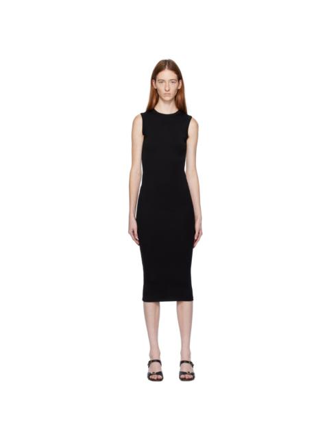 Black Esmé Midi Dress