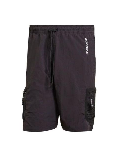 adidas originals Adv Wvn Shorts Multiple Pockets Sports Black GN2341