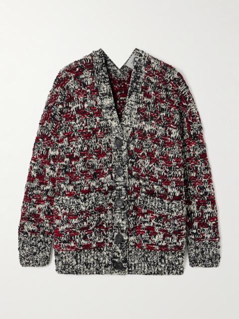 Oversized Wool-blend Cardigan