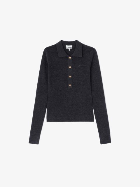 KNITTED POLO SHIRT