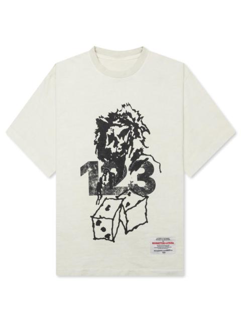 RIVINGTON ROI REBIS X FEATURE I MUST WIN TEE - VINTAGE WHITE