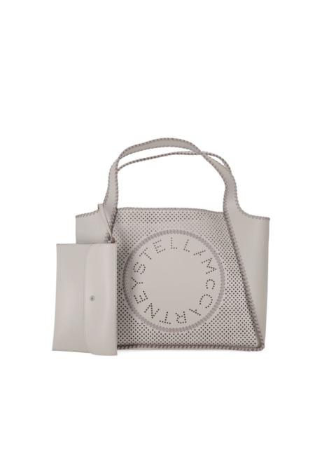 logo-detail top-handle tote bag
