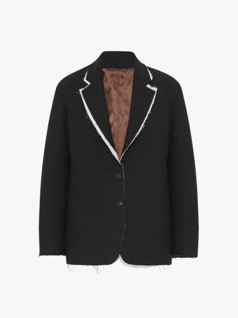 Lysandre Jacket in Cotton and Wool