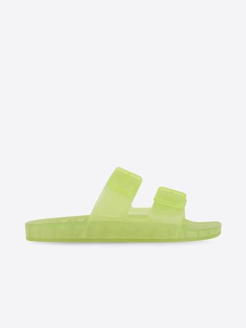 Women's Mallorca Sandal in Fluo Yellow