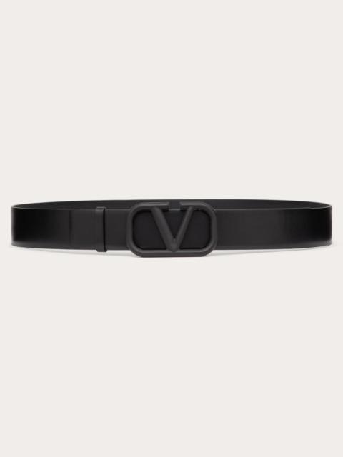 VLOGO SIGNATURE CALFSKIN BELT