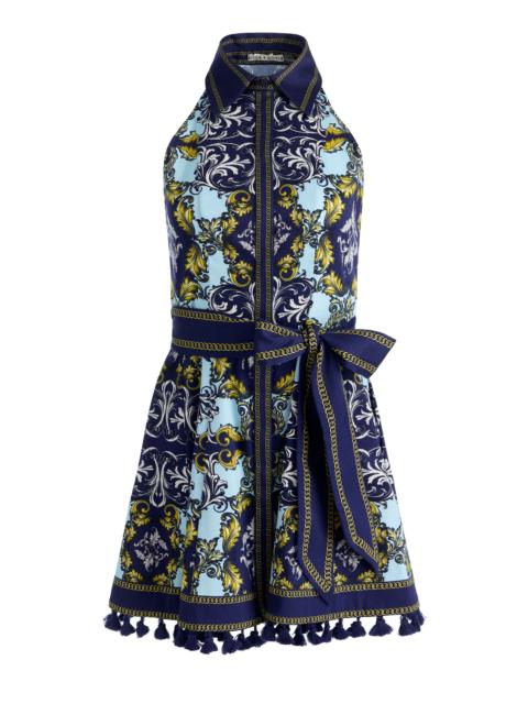 LUCY SLEEVELESS MINI SHIRT DRESS