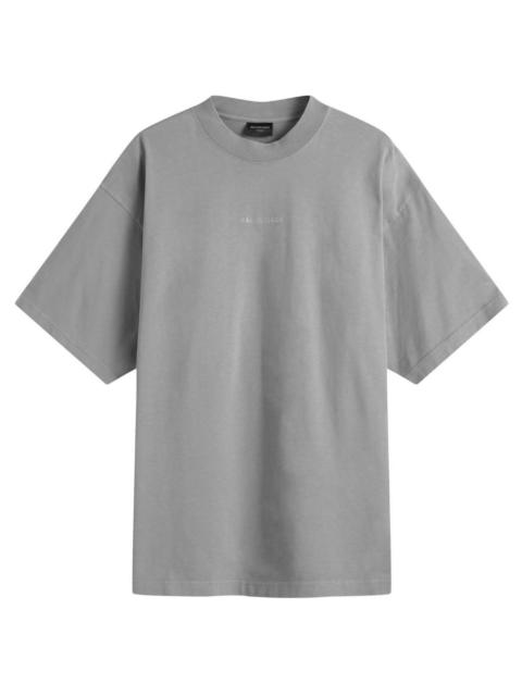Balenciaga BB Back Reflective Medium Fit T-Shirt
