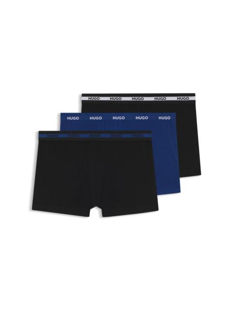 THREE-PACK OF STRETCH-COTTON TRUNKS
