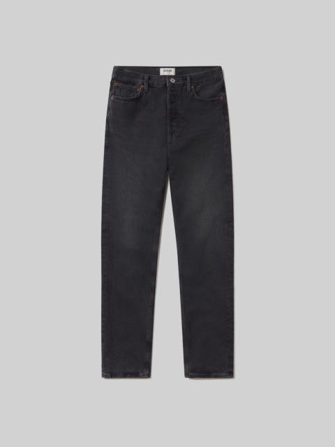 90'S PINCH WAIST HIGH RISE STRAIGHT LONG IN HITCH