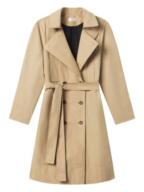 Asher trench coat