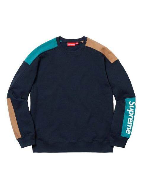 Supreme SS19 Formula Crewneck Blue Logo SUP-SS19-002