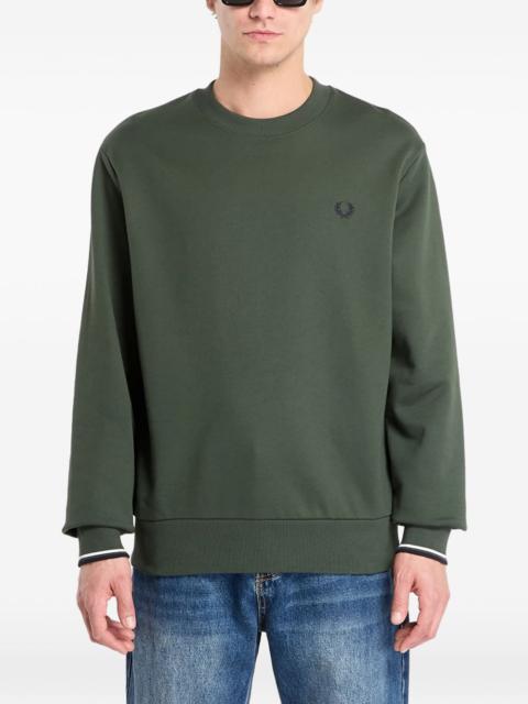 crew-neck logo sweatshirt
