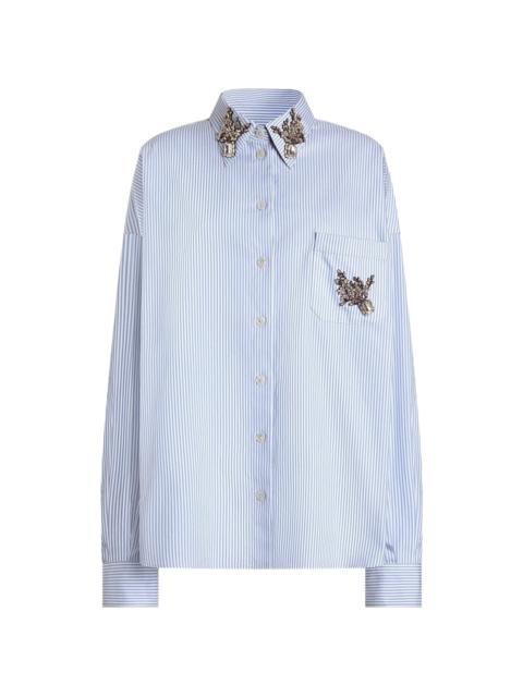 Dolce & Gabbana Striped Poplin Shirt
